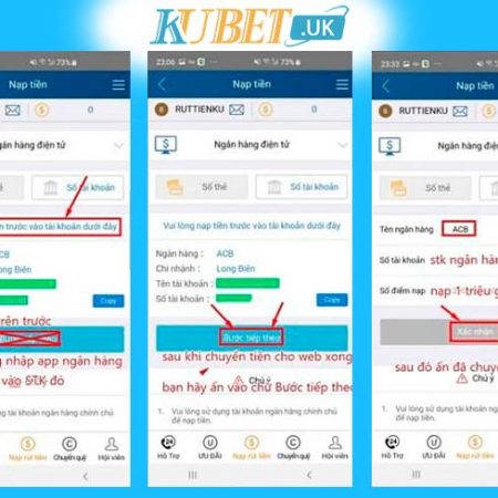Hướng dẫn cách nạp tiền Kubet chi tiết từ A đến Z