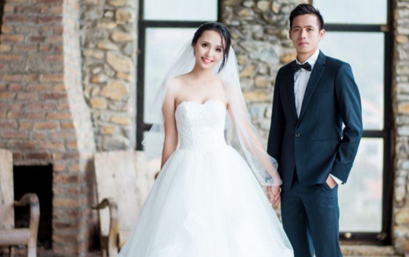 Vợ chồng Văn Quyết - Huyền My